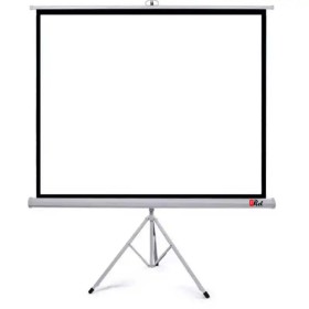 Orel Ecran de projection manuel trépied 200x200cm
